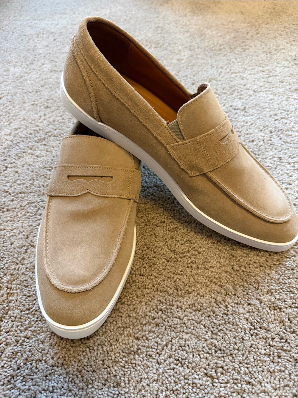 Allen Edmonds Randolph Slip-on Suede Penny Loafer Dress Sneaker